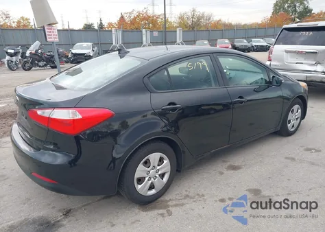 2015 Kia Forte Lx из США, поврежденный, VIN KNAFX4A62F5302169